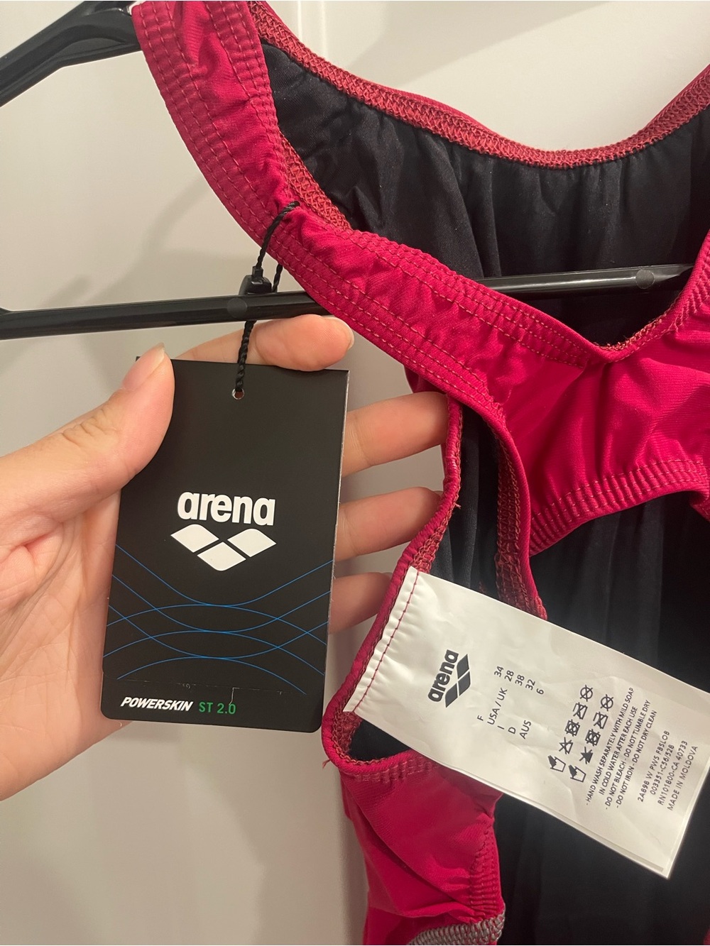 Arena Women’s Performance Powerskin ST Swimsuit - Red - Picture 6 of 9